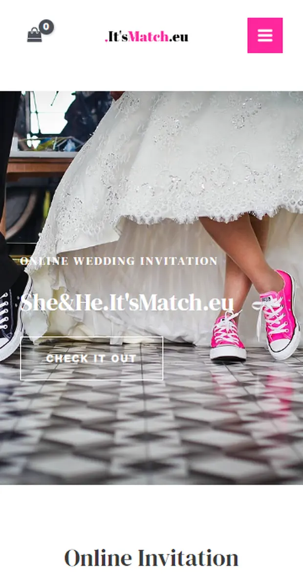 It's Match - zaproszenia ślubne online