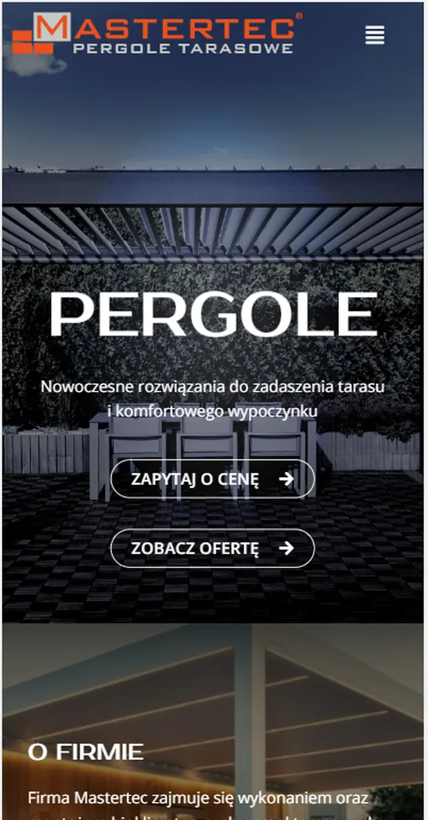 Mastertec - pergole