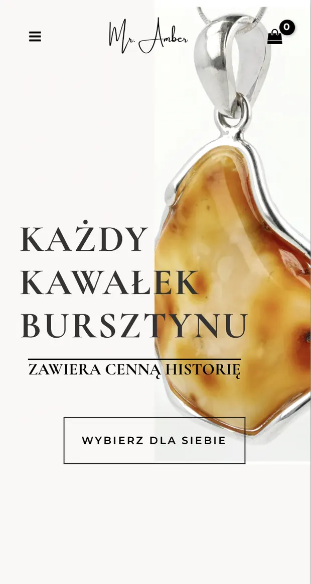 Sklep Mr. Amber - biżuteria z bursztynu